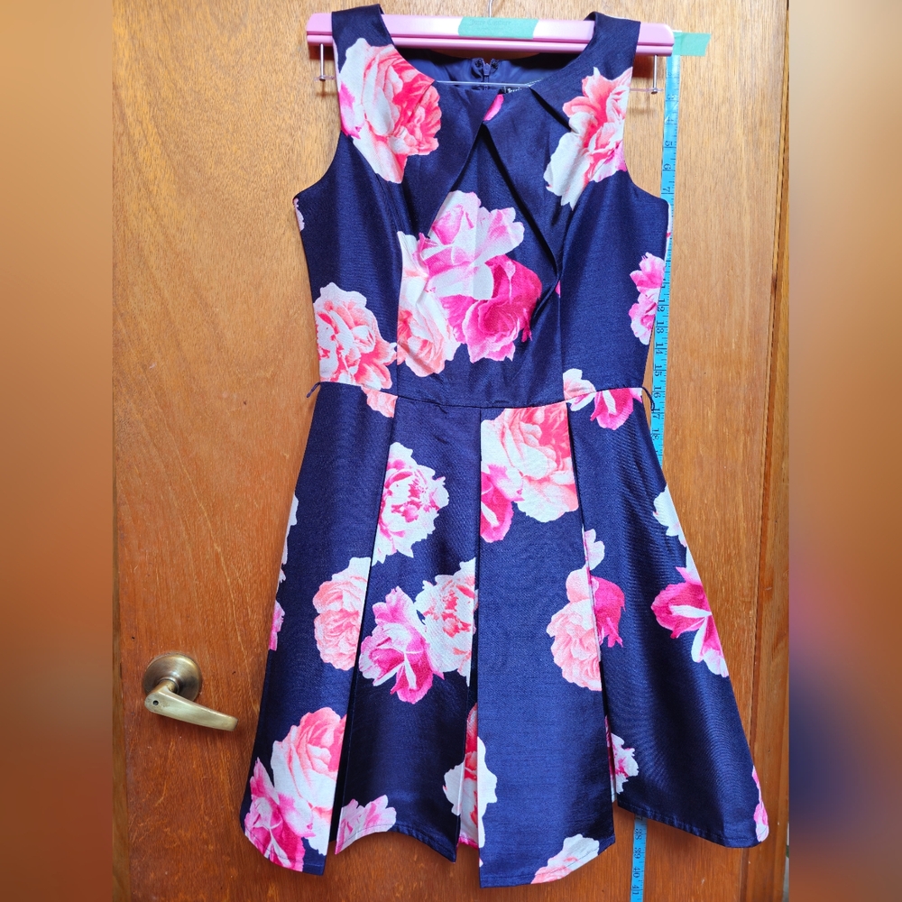 Jessica Howard Navy Floral Dress